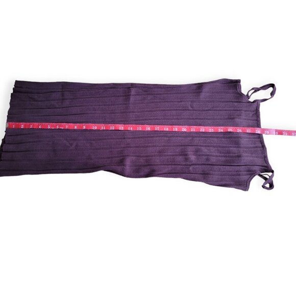 Brown Midi Ribbed Bodycon Dress by House of Harlow - Size M - Picture 9 of 10